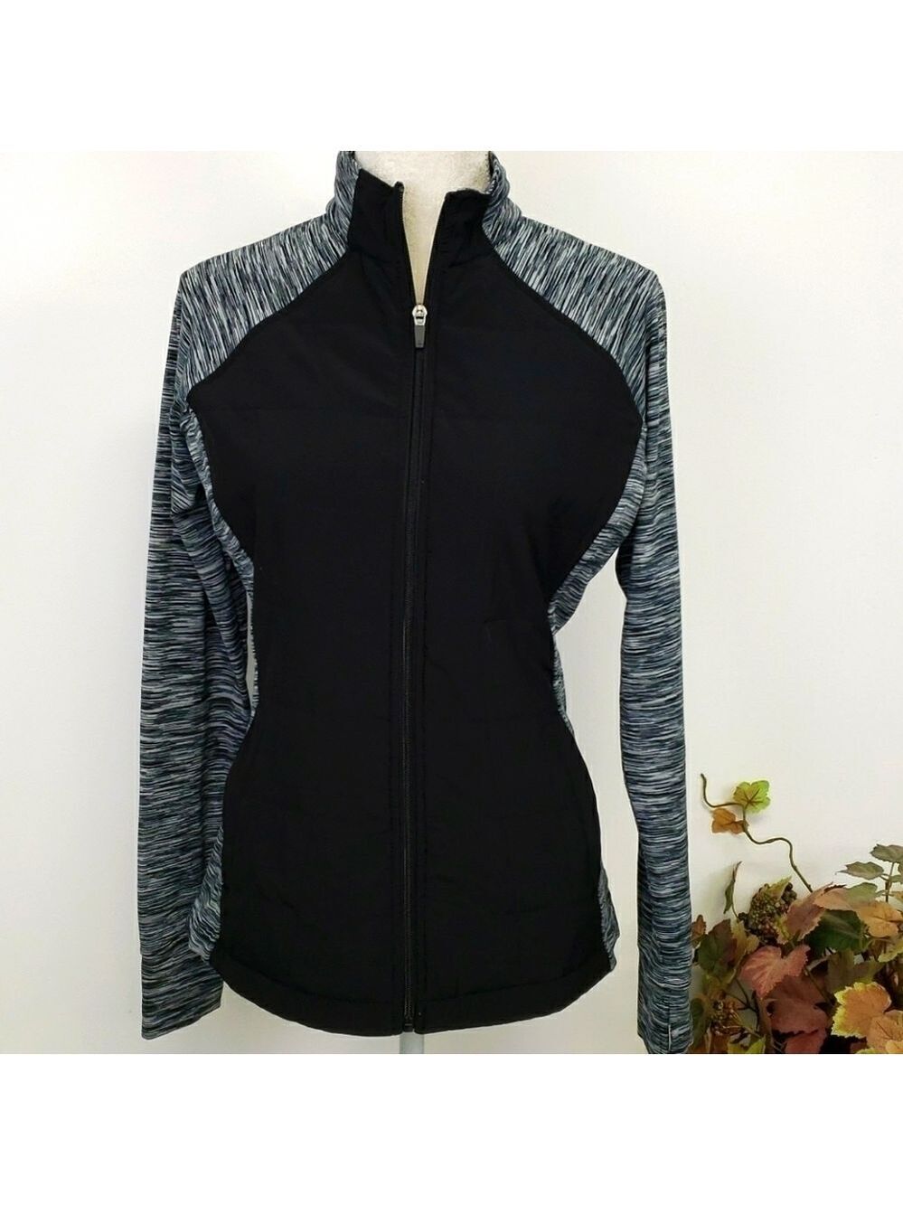 Soybu Running Jacket Lightly Quilted Body M EUC